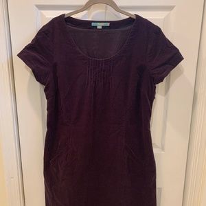 Boden purple Montmartre shift dress